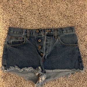 Madewell jean shorts